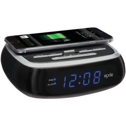 Sxe Wireless Charging Alarm Clock NYLSXE87001