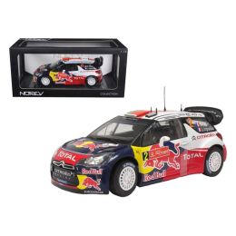 Citroen DS3 #2 WRC Winner Rally Portugal 2011 Ogier/Ingrassia \Red Bull\ 1/18 Diecast Model Car by Norev