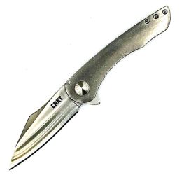 CRKT Jettison Folder 3.26 Plainedge Stainless Steel Handle