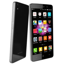 Kphone K5 5.0 Touch Quad-Core 1.2GHz 16GB Unlocked Quad-Band GSM Dual-SIM Smartphone Android 5.1 (Black) w/Black Cover