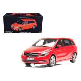 2011 Mercedes B180 Red 1/18 Diecast Car Model by Norev