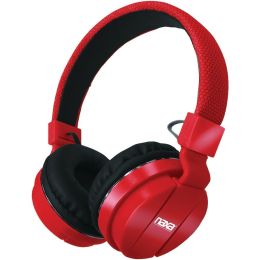 Naxa Bluetooth Wireless Stereo Headphones With Microphone (red) NAXE942RED