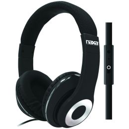 Naxa Backspin Pro Headphones With Microphone (black) NAXE943BLK