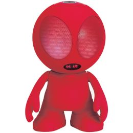 Supersonic Bluetooth Alien Portable Speaker (red) SSCSC1453BTRD