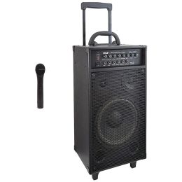 Pyle Pro Wireless Portable Bluetooth Pa Speaker System PYRPWMA1050BT