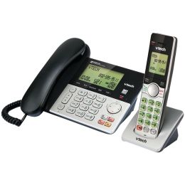 Vtech Corded And Cordless 2-handset Telephone System With Dual Caller Id VTECS6949