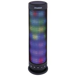 Sylvania Light-up Neon Bluetooth Speaker CURSP618BLK