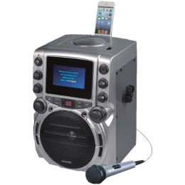 Karaoke Usa Cd+g Bluetooth Karaoke System With 4.3" Tft Color Screen JSKGQ743