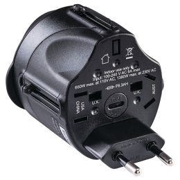 Cyberpower All-in-one Travel Adapter Plug CYBTRA1A2