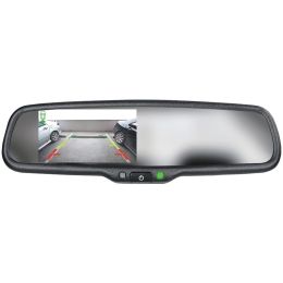 Boyo 4.3" Rearview Mirror Monitor With 4 Video Inputs BYOVTM43M4