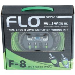 Surge Flo Series Amp Installation Kit (8 Gauge, 800 Watts) ATRF8