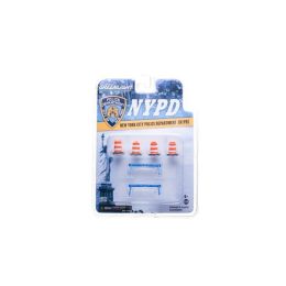 NYPD Accessory Pack 6pc Set Series 1 For 1/64 Model Cars by Greenlight