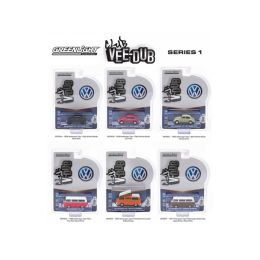 Greenlight Vee Dub Series 1, 6pc Diecast Car Set 1/64 Diecast Model Car by Greenlight