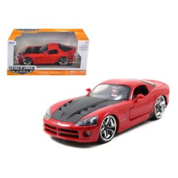 2008 Dodge Viper SRT10 Red 1/24 Diecast Car Model by Jada