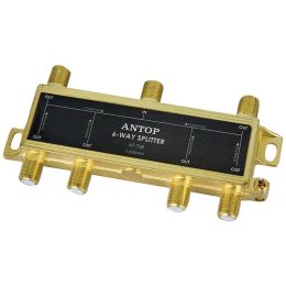 Antop Antenna Inc 6-way 2ghz Low-loss Coaxial Splitter ANTAT708