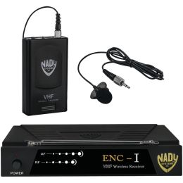 Nady Enc-i Single-channel Professional Vhf Wireless Lapel System NDYENC1LT