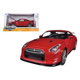 2009 Nissan GT-R R35 Red 1/24 Diecast Car Model by Jada