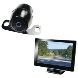 Boyo 5" Rearview Monitor With License-plate Camera BYOVTC175M