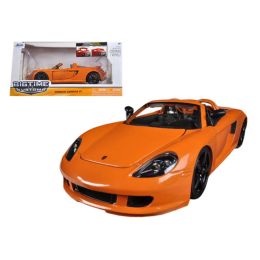 2005 Porsche Carrera GT Orange 1/24 Diecast Car Model by Jada