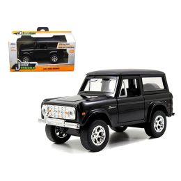 1973 Ford Bronco Black 1/32 Diecast Model Car by Jada