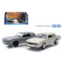 First Cut 1981-84 Chevrolet Monte Carlo SS Hobby Only Exclusive 2 Cars Set 1/64 Diecast Model Cars by Greenlight