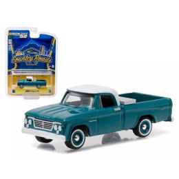 1963 Dodge D-100 with Toolbox Pickup Truck \Country Roads\ Series 14 1/64 Diecast Model by Greenlight