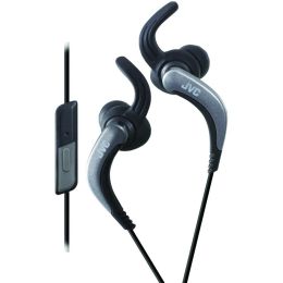 Jvc Extreme Fitness Earbuds With Microphone (black) JVCHAETR40B