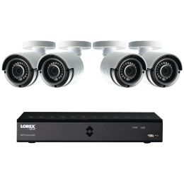 Lorex By Flir 8-channel Mpx 1080p Hd 1tb Dvr With 4 Weatherproof Ir Cameras LORLHA21081TC4