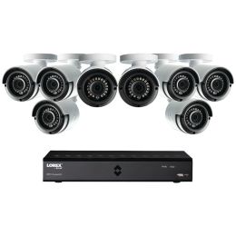 Lorex By Flir 8-channel Mpx 1080p Hd 1tb Dvr With 8 Weatherproof Ir Cameras LORLHA21081TC8