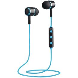 Naxa Bluetooth Isolation Earbuds With Microphone & Remote (blue) NAXE950BLKBLU