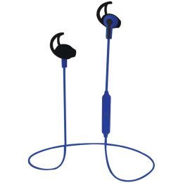 Naxa Performance Bluetooth Wireless Sport Earbuds With Ear Clip (blue) NAXE960BLUE