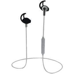 Naxa Performance Bluetooth Wireless Sport Earbuds With Ear Clip (gray) NAXE960GRAY