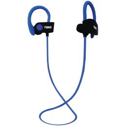 Naxa Performance Bluetooth Wireless Sport Earbuds With Ear Hook (blue) NAXE961BLUE