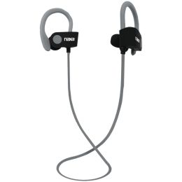 Naxa Performance Bluetooth Wireless Sport Earbuds With Ear Hook (gray) NAXE961GRAY