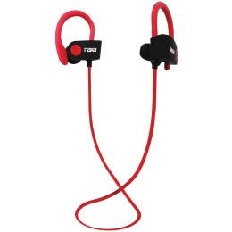 Naxa Performance Bluetooth Wireless Sport Earbuds With Ear Hook (red) NAXE961RED