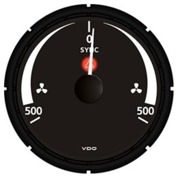 VDO Viewline Onyx Synchronizer 3-3/8 (85mm) - 12/24V