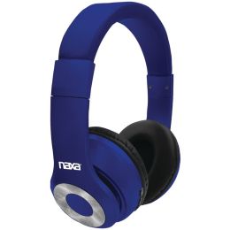 Naxa Backspin Bluetooth Headphones (blue) NAXE965BLUE