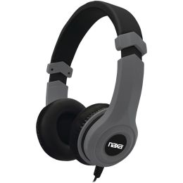 Naxa Gray Metro Stereo Headphones NAXE954GRAY