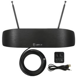 Antop Antenna Inc At-217b Bow Smartpass Amplified Tv And Fm Antenna ANTAT217B