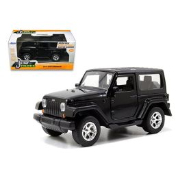 2014 Jeep Wrangler Black 1/32 Diecast Model Car by Jada