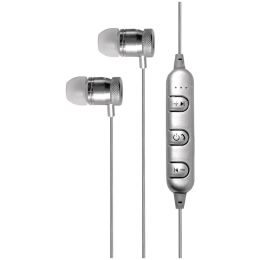 Billboard Bluetooth Metal Earbuds With Microphone (silver) BB487