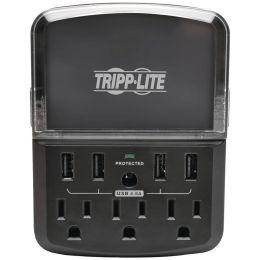 Tripp Lite Protect It! 3-outlet Personal Charging Station With 4 Usb Ports TRPSK34USBB