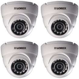 Lorex Lev1522b Super Hd Dome Security Cameras For Lorex Hd Dvr, 4pk LORLEV1522PK4B