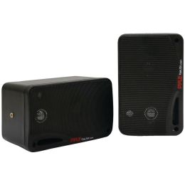 Pyle Marine-grade 3.5" 200-watt 3-way Speaker System With Bluetooth (black) PYRPLMR23BBT