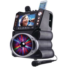 Karaoke Usa Bluetooth Karaoke Machine With Synchronized Leds JSKGF846