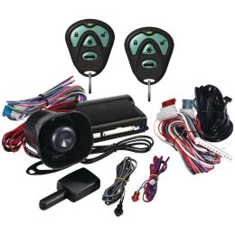 Avital 3100 1-way Security System With Siren & Two 4-button Remotes DEI3100L