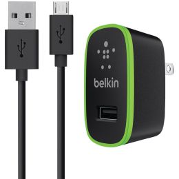 Belkin 2.1-amp Universal Home Charger With Micro Usb Charge & Sync Cable BKNF8M667TT04B