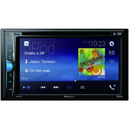 Pioneer 6.2" Double-din In-dash Dvd Receiver With Wvga Clear-resistive Touchscreen & Bluetooth PIOAVH200EX