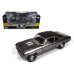 1969 Chevrolet Nova SS 396 Brown Chrome 100 CENTENNIAL 1/18 Car Autoworld AMM804