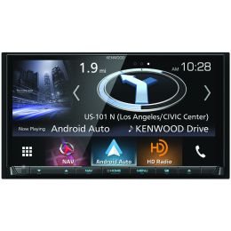 Kenwood 6.95" Double-din In-dash Navigation Dvd Receiver With Bluetooth, Apple Carplay, Android Auto, Hd Radio & Siriusxm Ready KWDDNX874S